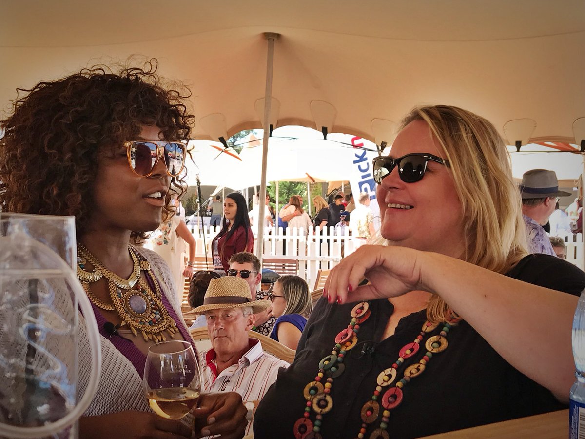 What a lovely afternoon at <a href="/StellWineFest/">Stellenbosch Wine Festival</a> with these wine lovers. Thank you <a href="/StellWineRoute/">Stellenbosch Wine Routes</a> for your hospitality! #visitwinelands #swf #visitStellenbosch