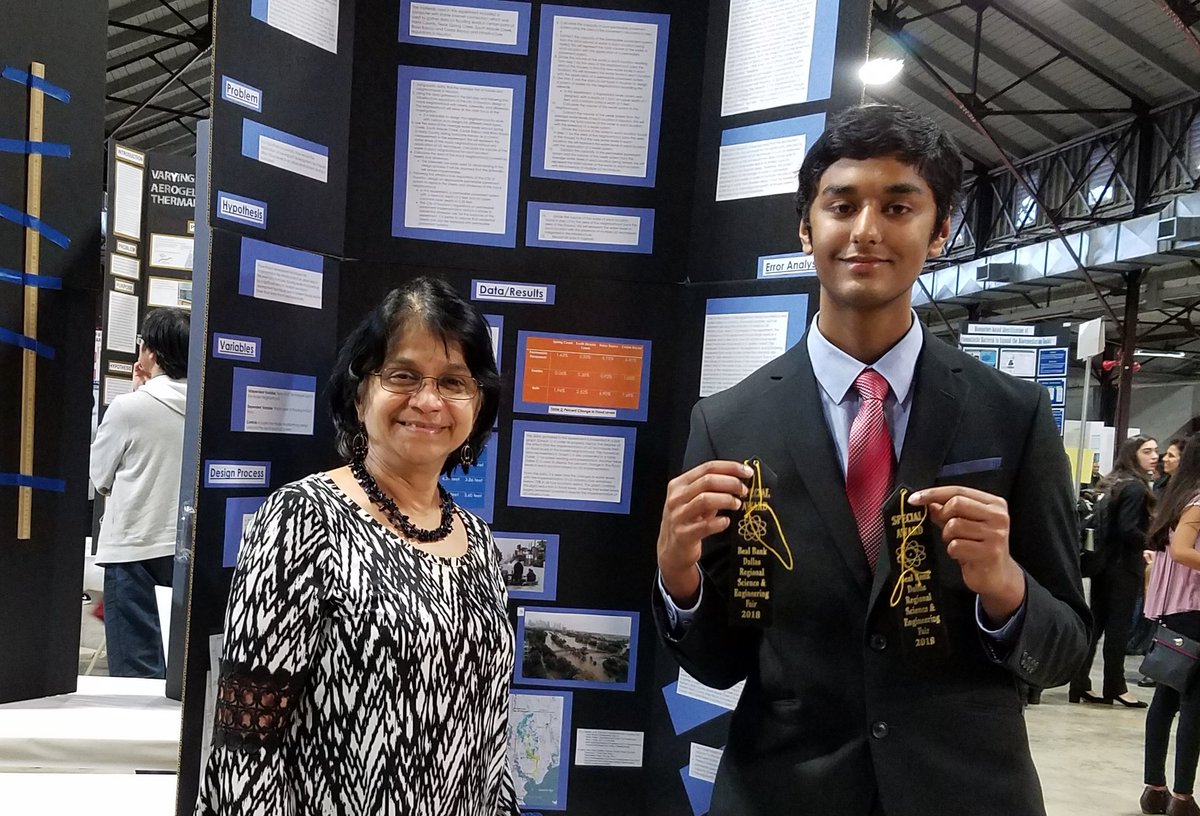 SandyKulkarnee's tweet photo. Congratulations to our @AllenHS_Eagles #YoungScientists winning #DRSEF awards for their #ScienceFair projects. Proud of 15 students participated bringing 9 awards! #AllenScience #AHSScienceClub #AHSEagleLife https://t.co/WCaa0ik65r