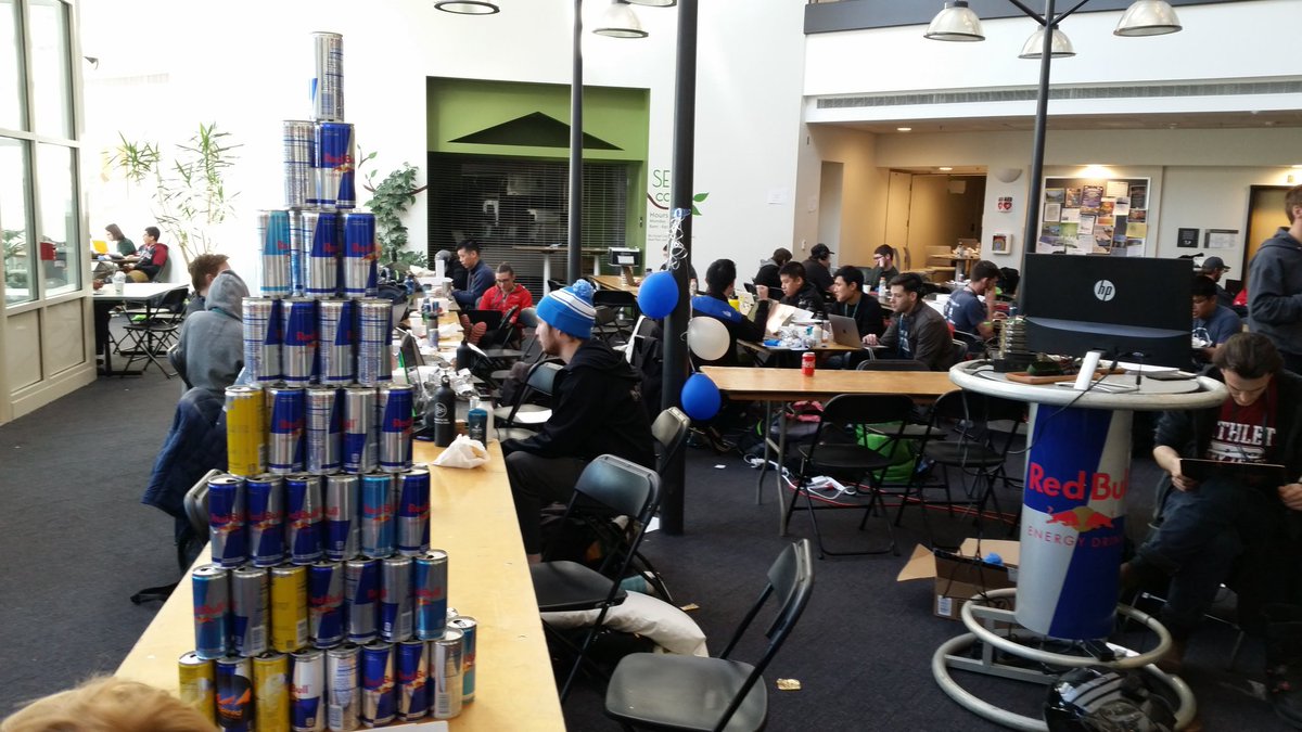 Bob Wold (@bobwold) on Twitter photo 20 hours in at #HackCU.  It's like alchemy- converting caffeine into innovation. 20 hours in at #HackCU.  It's like alchemy- converting caffeine into innovation.