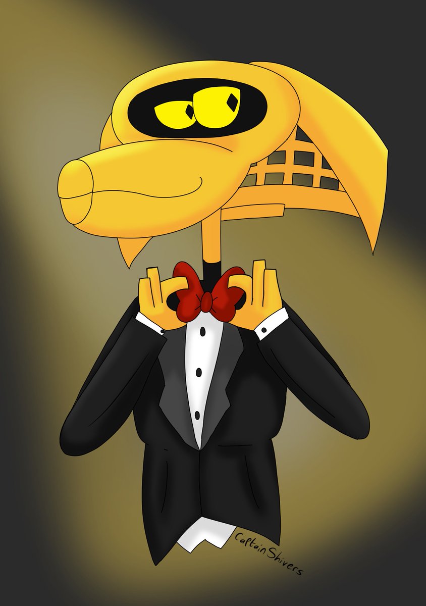 Captain_Shivers's tweet photo. a dapper robot boy ~ #MST3K #MysterySciencetheater3000 #CrowTrobot #Croooow https://t.co/jvQpFKlmvi