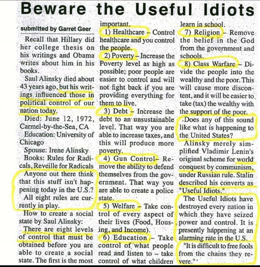 TheHorrorDude's tweet image. Who says the Democrats have no agenda? Here it is, clear as day. Any of this sound familiar?

Make no mistake patriots, our way of life is under attack. Our liberal friends &amp;amp; neighbors have allowed themselves to become brainwashed pawns of the globalist left.

#NoGunControl
#MAGA