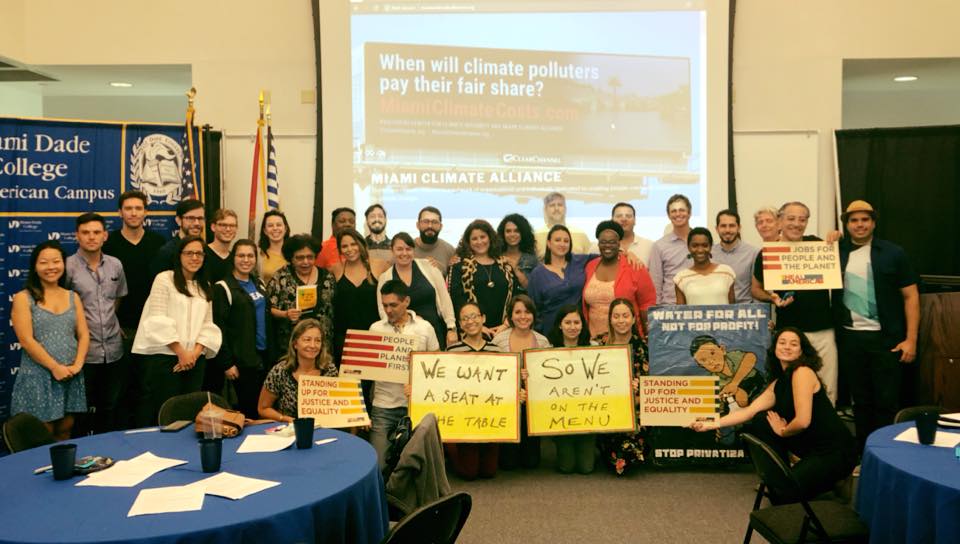 MiamiClimate's tweet photo. The Miami Climate Alliance Annual Meeting was amazing! So many exciting things to plan and prepare for in 2018. #ResilientMiami #BanFrackingInFL https://t.co/b9ifnA332l