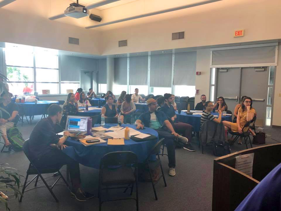 MiamiClimate's tweet photo. The Miami Climate Alliance Annual Meeting was amazing! So many exciting things to plan and prepare for in 2018. #ResilientMiami #BanFrackingInFL https://t.co/b9ifnA332l