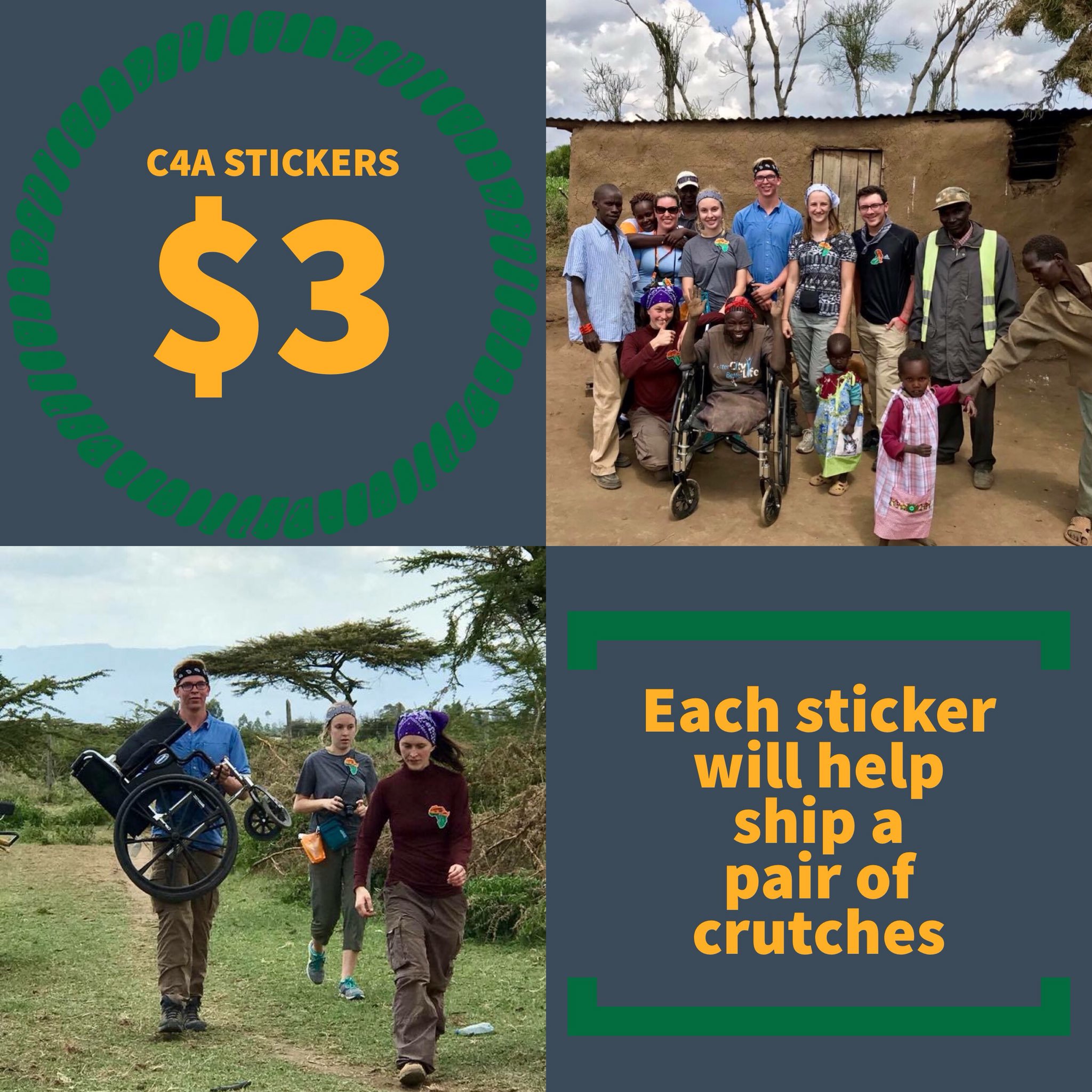 Crutches 4 Africa (donate_crutches) / Twitter