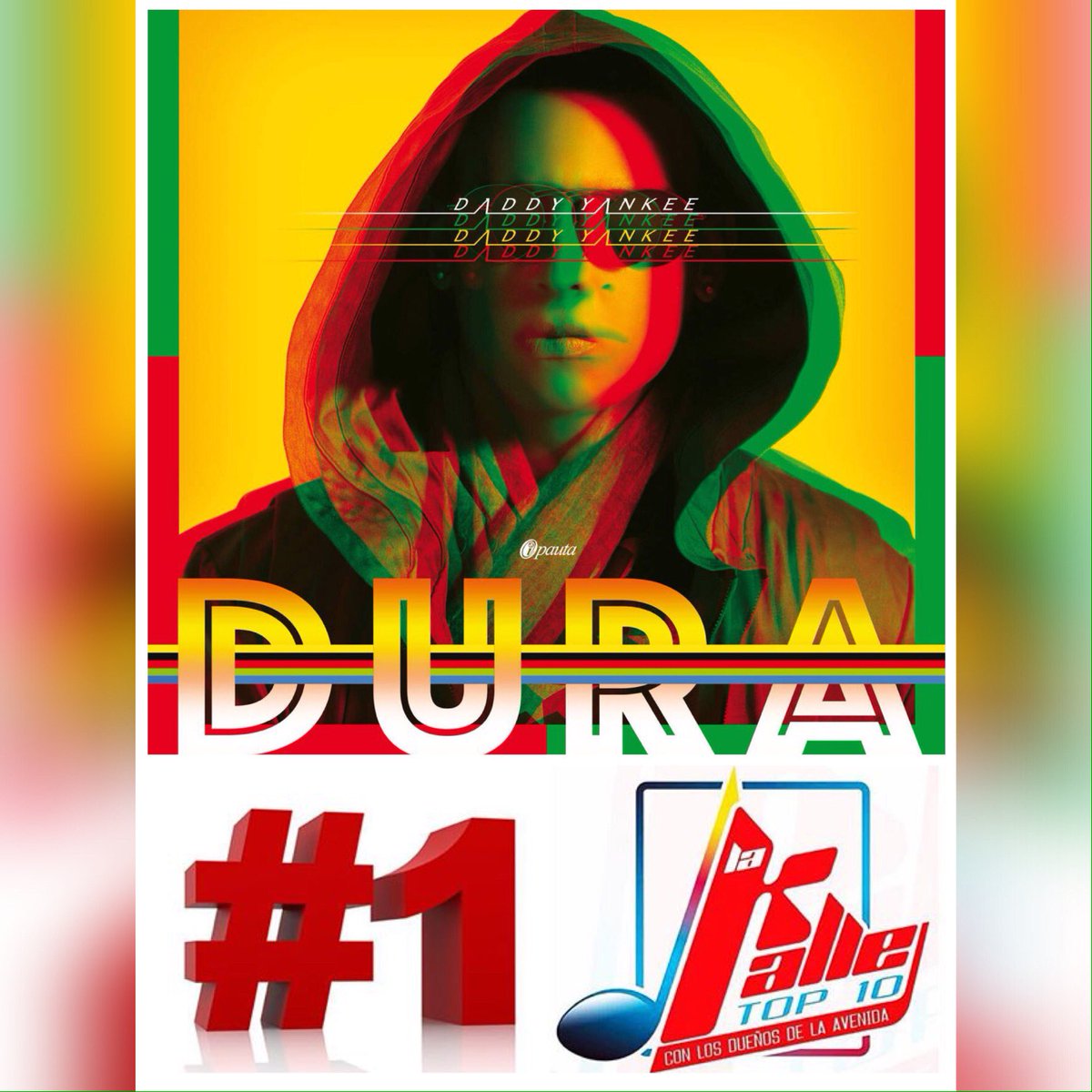 #1 Dueño de la avenida con su éxito #dura <a href="/daddyyankee/">Daddy Yankee</a> 
#lakalletop10 #RD