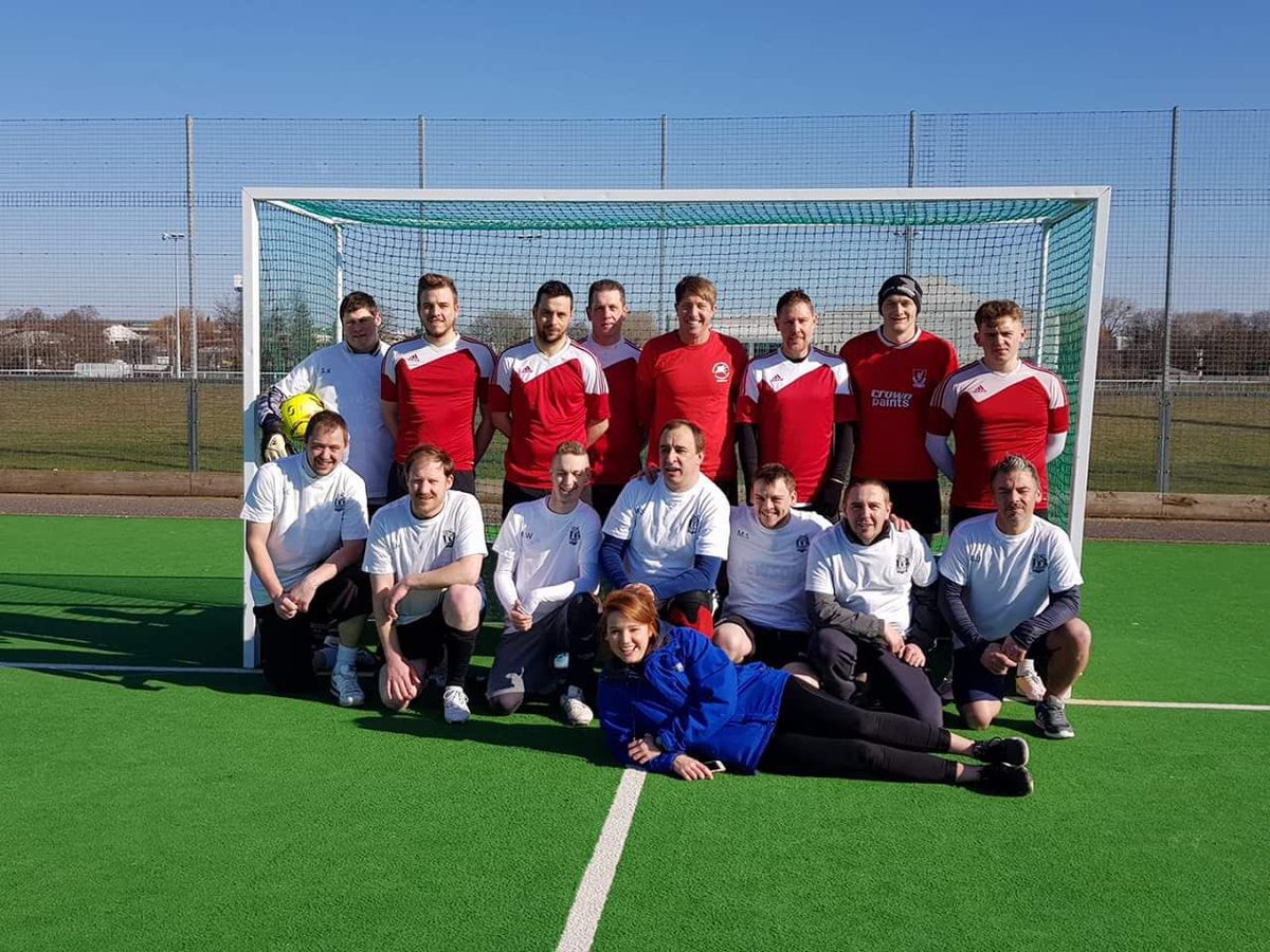 A fine sporting spectacle today saw players from Elite Office &amp; Print Dept (Reds) Vs Elite Conversion Dept &amp; Extrusion Dept (Whites) in a 7-a-side  game of football. What a day and what a game! Well played everyone 👏🏻 #ComeOnYouPlastics