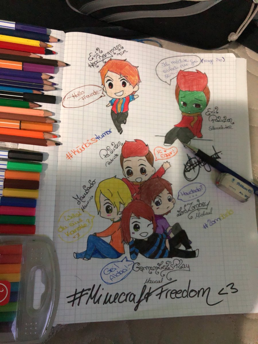 nathy_tjarks's tweet photo. Feeeeertig ~ :3 bin jetzt übrigens bei folge 253 angelangt *^* wieder in #MinecraftLeben 😍 Danke nochmal für dieses großartige Projekt Palle und auch an alle die mit dabei waren *^* #MinecraftFreedom
@Paluten @GermanLetsPlay @maudado @Zombey https://t.co/qDrkJSJo7K