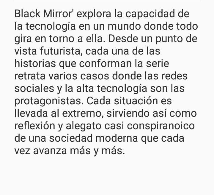 ForraAdictiva's tweet photo. 👑 #1YEARSQUADMINITAS 👑
#EspecialSeries 
         Black Mirror🔹 https://t.co/Bkn1gW6BEJ