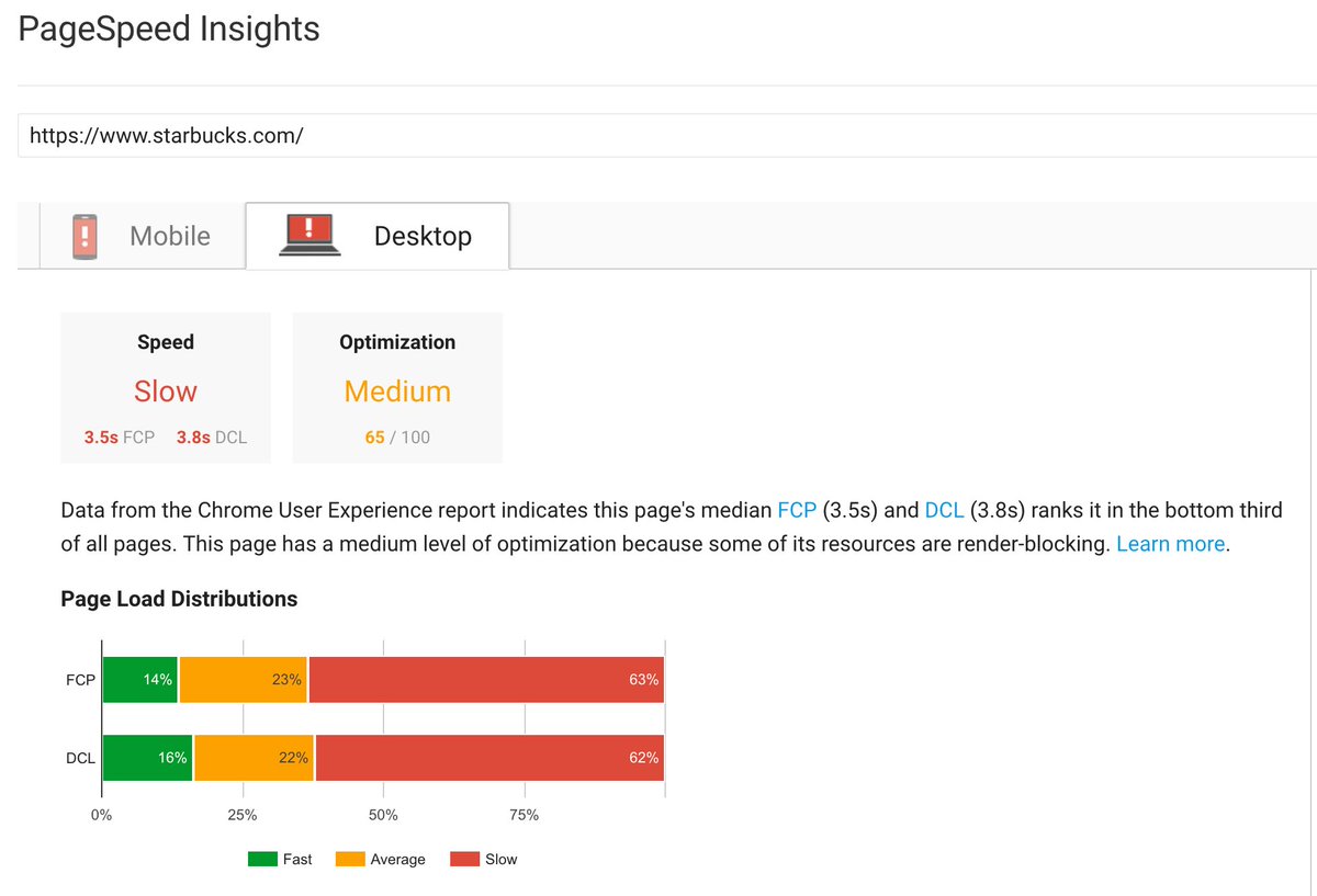 TaraClaeys's tweet photo. When you need to feel better about your website speed... #impostersyndrome #notbad @Google #sitespeedtest https://t.co/ITG6kFn6Rg