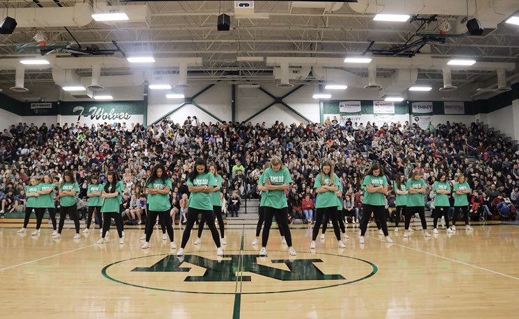 Cailey_Jones_57's tweet photo. NNVP is going to nationals this week! Come to our showing tonight at 7 in the north gym!!!!🐺💚💚💚 https://t.co/tlfYwG32th