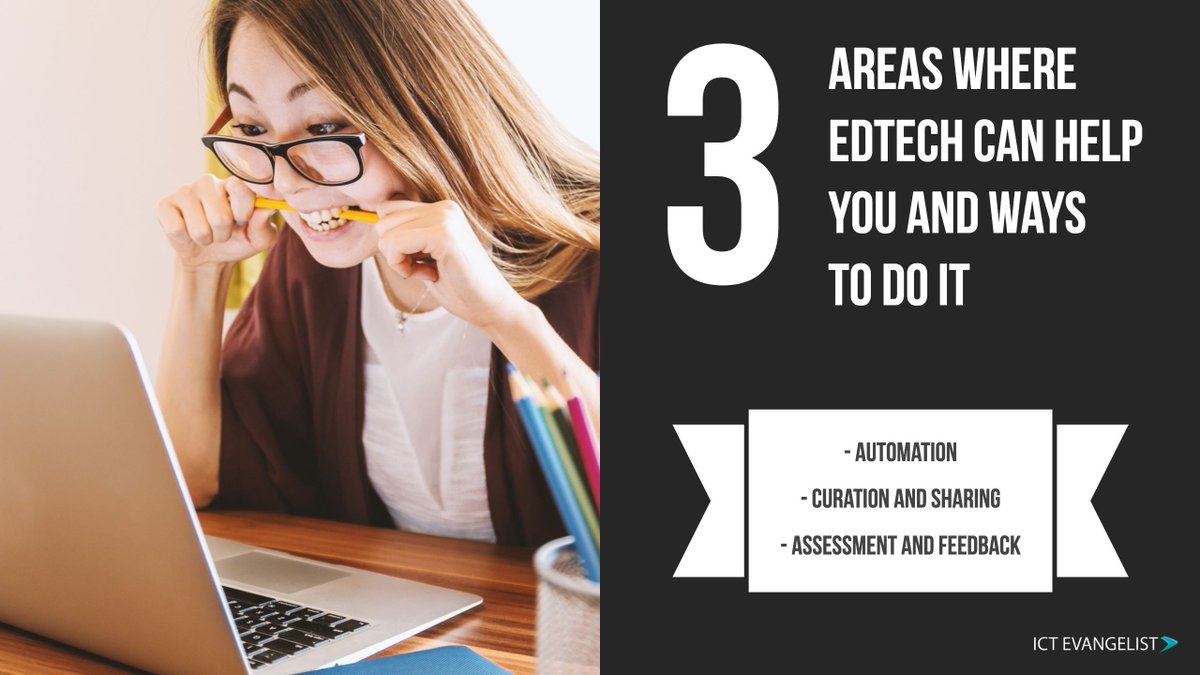 ICTEvangelist's tweet image. Working efficiently with technology as a teacher makes complete sense. Here are three areas where #edtech can help you and ways to do it buff.ly/2ov4n8A #edtech #elearning #edchat #ukedchat #aussieED