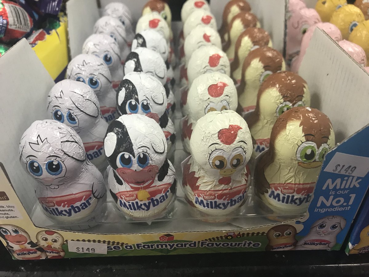 KikisKwikMart's tweet photo. How cute are these?! Just a small part of this year’s #Easter candy selection! Come check it out!😍 #kikiskwikmart #brightonma #eastercandy https://t.co/WFFy8HDFvT