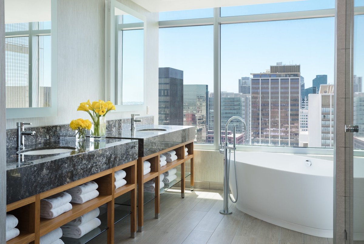 The <a href="/Kimpton/">Kimpton</a> Hotel Palomar #SanDiego houses 184 luxury rooms and suites, the best of which are balcony suites where you can sun tan in privacy before cooling off with a dip in the hotel’s elegant pool bit.ly/2sOV5to #LuxuryHotel