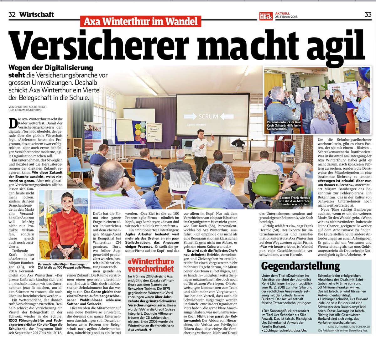 Well done Mirjam Bamberger and Kurt Koch! 😊