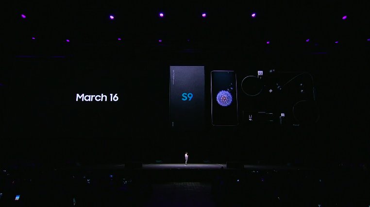 The Galaxy S9 has a launch date! It will hit retail on March 16th. #MWC16