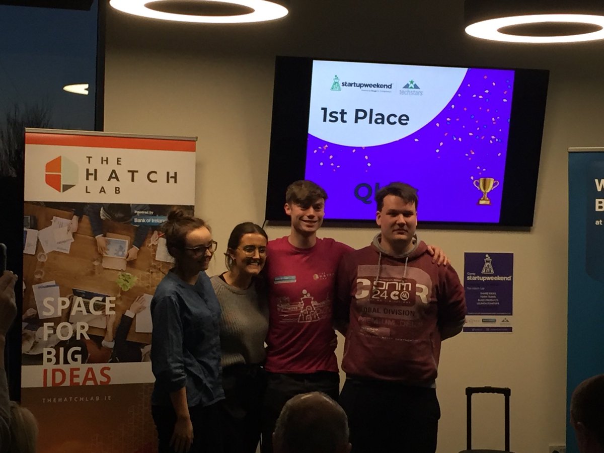 Joy Redmond (she/her) (@joyredmond) on Twitter photo Very proud of my son terence and his crew from @DublinCityUni on winning <a href="/SWGorey/">Startup Weekend Gorey</a> <a href="/TheHatchLab/">The Hatch Lab</a> Very proud of my son terence and his crew from @DublinCityUni on winning <a href="/SWGorey/">Startup Weekend Gorey</a> <a href="/TheHatchLab/">The Hatch Lab</a>