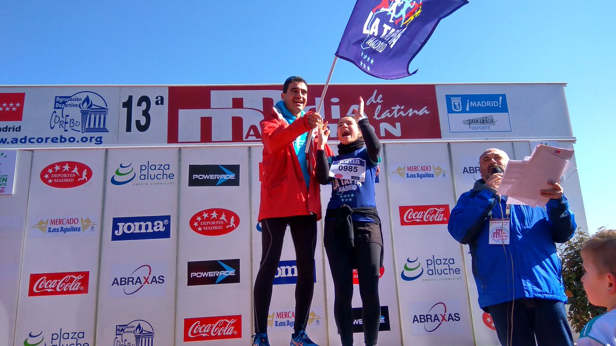 MMaratonLatina's tweet photo. Y un jamón... para los equipos con más representantes: @latapiamadrid y @MadridRunClub 
Gracias por vuestro apoyo y actitud. Muy grandes!! https://t.co/Lqv49ILOxt