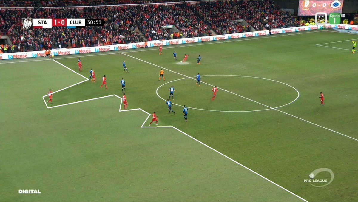 Bartlamote1's tweet photo. Zeker geen off-side voorafgaan ad goal van standard. @Filipjoos @VRT_ExtraTime #staclu https://t.co/ElDoonVJdD