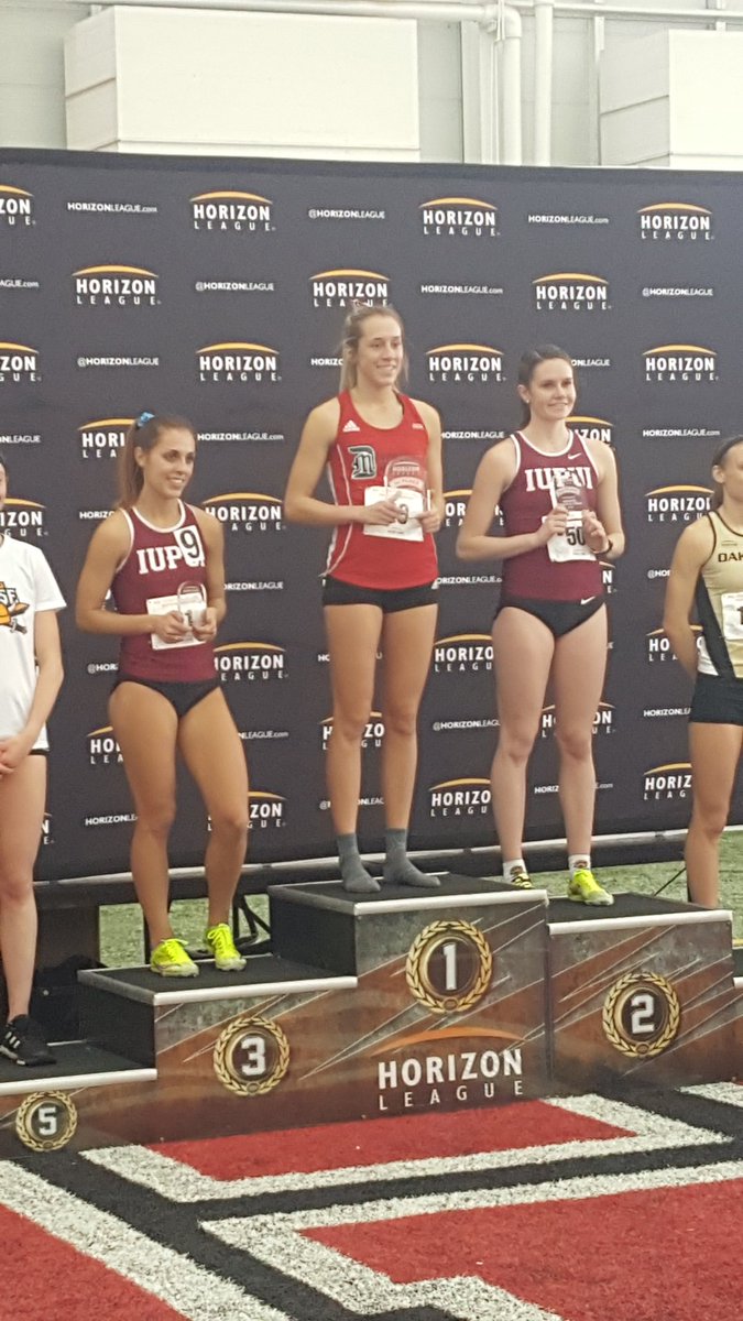 CoachMikoPE's tweet photo. Horizon League Champion Miler! Way to go #1 #speedracer #conferencechamp #whatyouworkfor #soproud @SydnieFetherolf yeeeee! https://t.co/1CXqqjcWEX