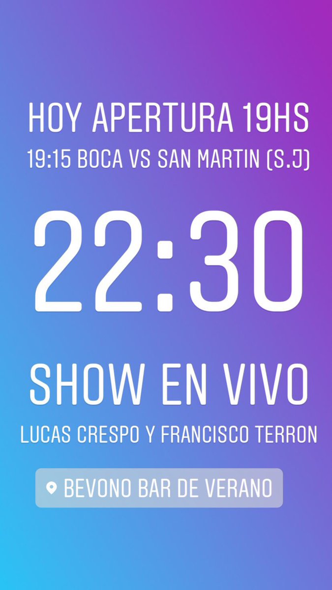 BevonoBar's tweet photo. HOY... Ultima semana Bevonera. https://t.co/AitQV8Rl13