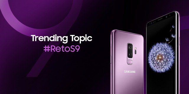 ¡Estamos en vivo en el #RetoS9! Únete desde Facebook Live y no te pierdas de todas las novedades del nuevo #GalaxyS9. Usa el HT #RetoS9 y ayúdanos a seguir siendo Trending Topic