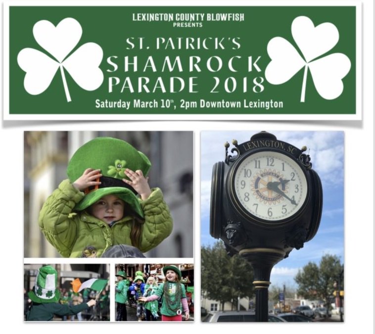 ToddLimehouseSC's tweet photo. Hope to see ya'll tomorrow at the @GoBlowfish St. Patrick's Shamrock Parade! https://t.co/3iesfTgyQP https://t.co/d3SqiamQPX