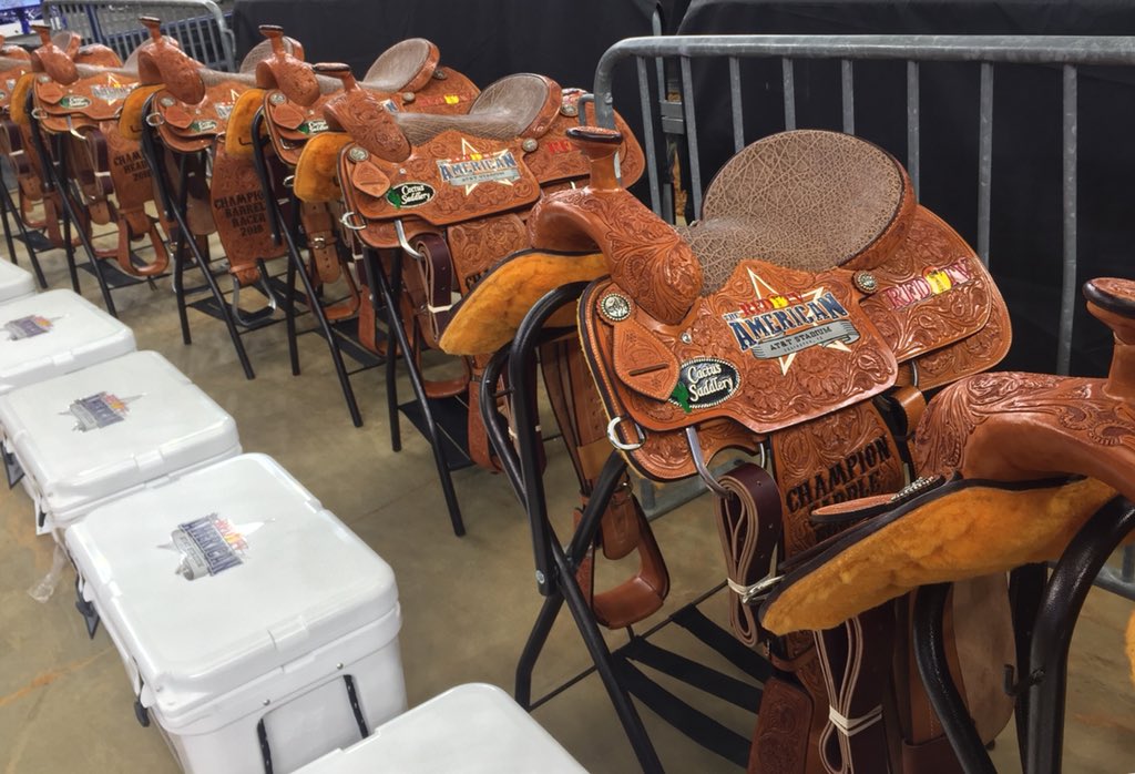 It’s almost show time at the @RFDTVAmerican rodeo! <a href="/AARPLive/">AARP Live</a> is proud to partner with <a href="/OfficialRFDTV/">RFD-TV</a> for the world’s richest one-day rodeo