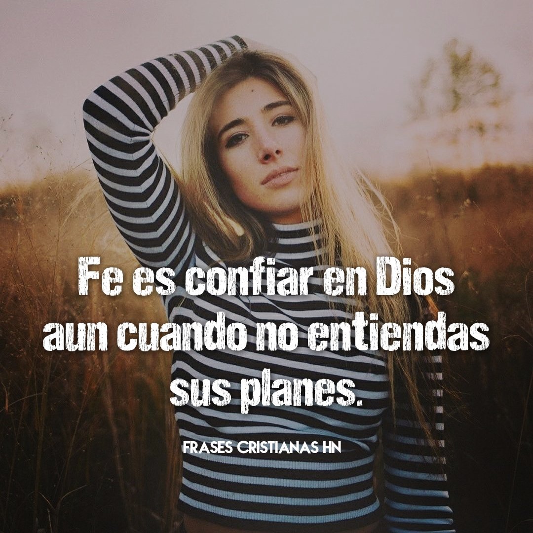 fcristianashn's tweet photo. Fe es confiar en Dios aun cuando no entiendas sus planes. https://t.co/8GaNtmQYl3