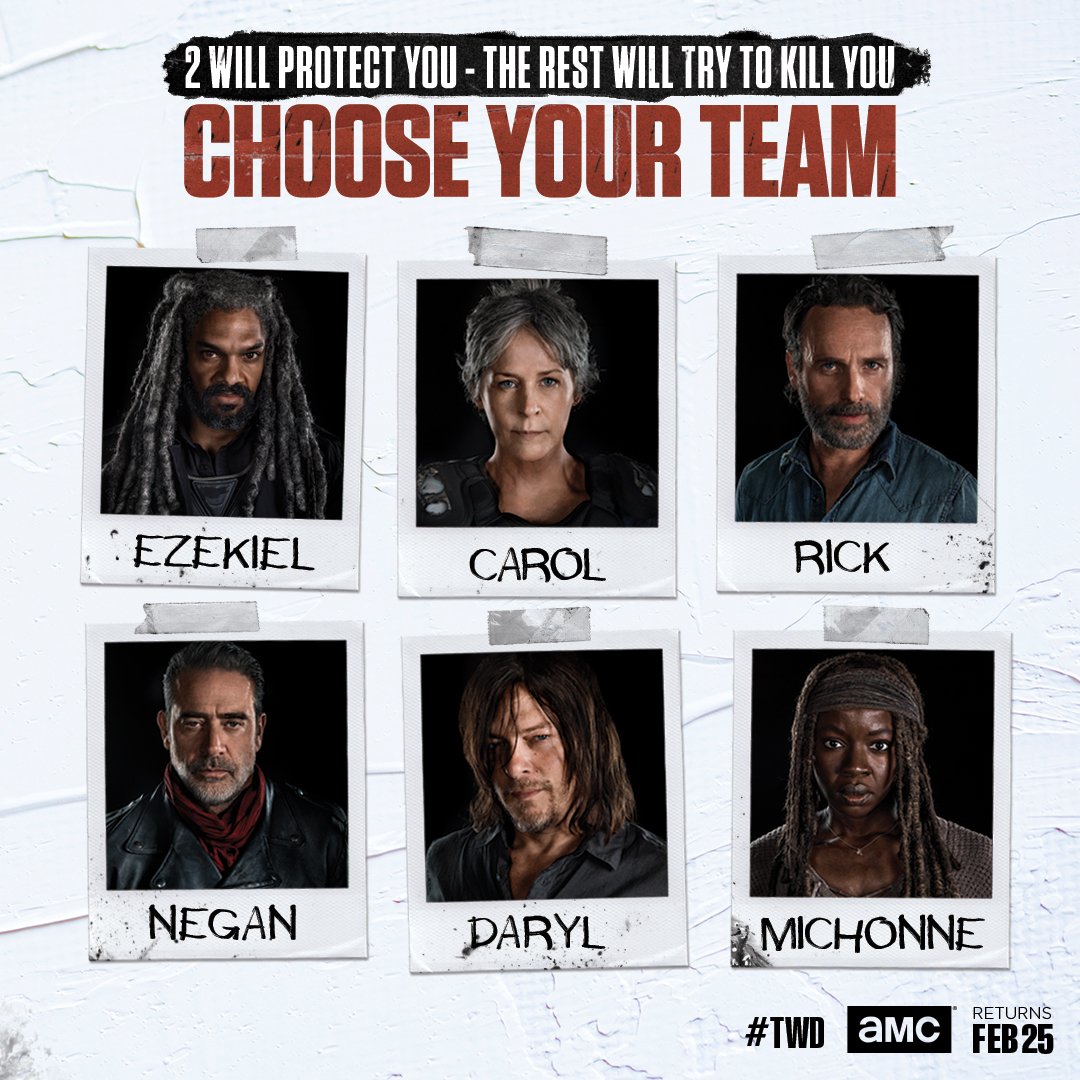 WalkingDead_AMC's tweet image. Good luck lol #TWD
