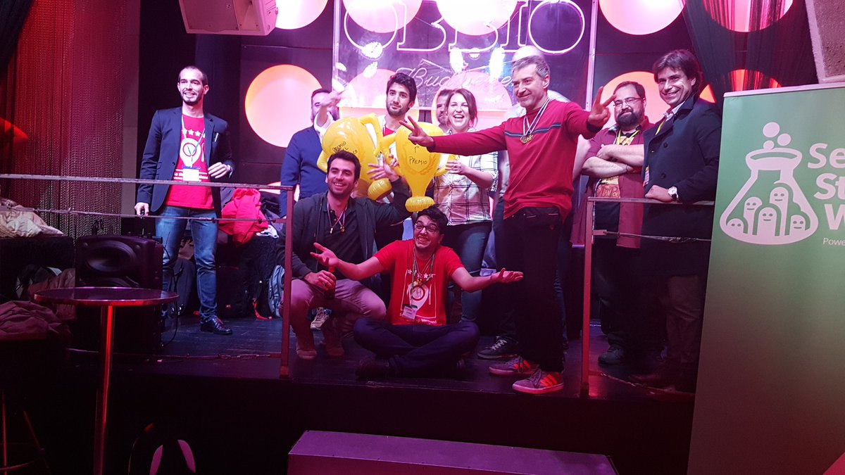 SWsevilla's tweet photo. El jurado coincide con el criterio del público: I'm Hungry gana el primer premio del #SWSevilla #TuriGastro!! https://t.co/KBkWAIVRKk