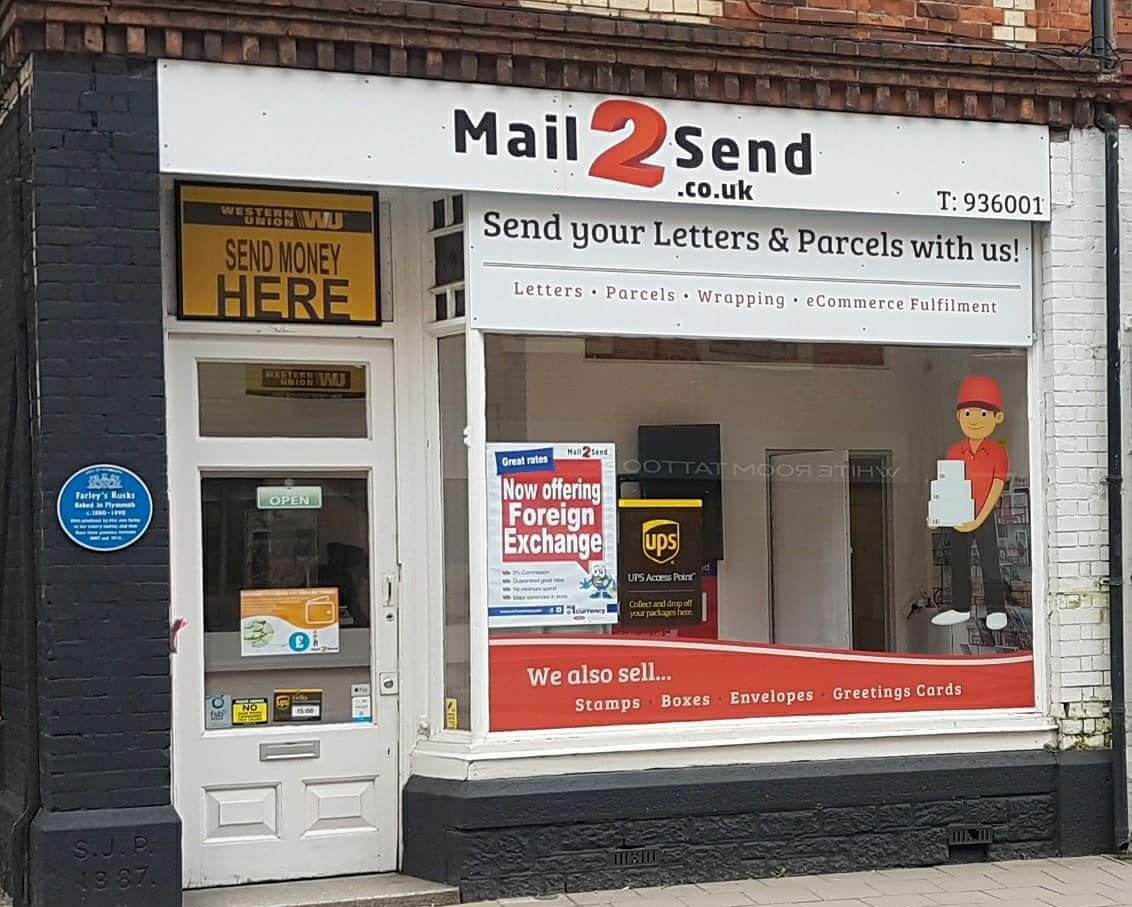 Mail2Send's tweet image. Send Mail ✔
Send Money ✔
UPS Access Point ✔
Buy / Sell Currency ✔
Buy Stamps ✔
...&amp;amp; much more ❤
Pop into our independent shop in Bretonside🤗
