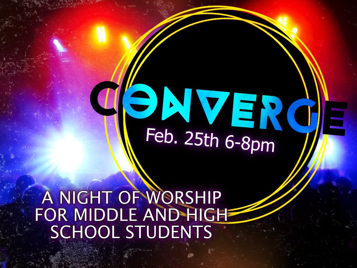 Impactyomin's tweet photo. Hope to see you tonight at Converge!! https://t.co/M4eSLPlIsT