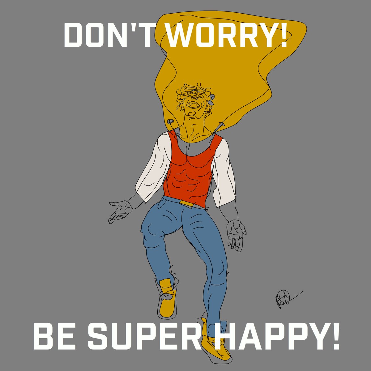 HalNymen's tweet photo. Don't worry! Be super happy! :)

#happy #dontworrybehappy #Happiness #smile #jump #joy #laugh #makemelaugh #contemporaryart #artistsontwitter #HalNymen #Halny https://t.co/RuCJBOORti