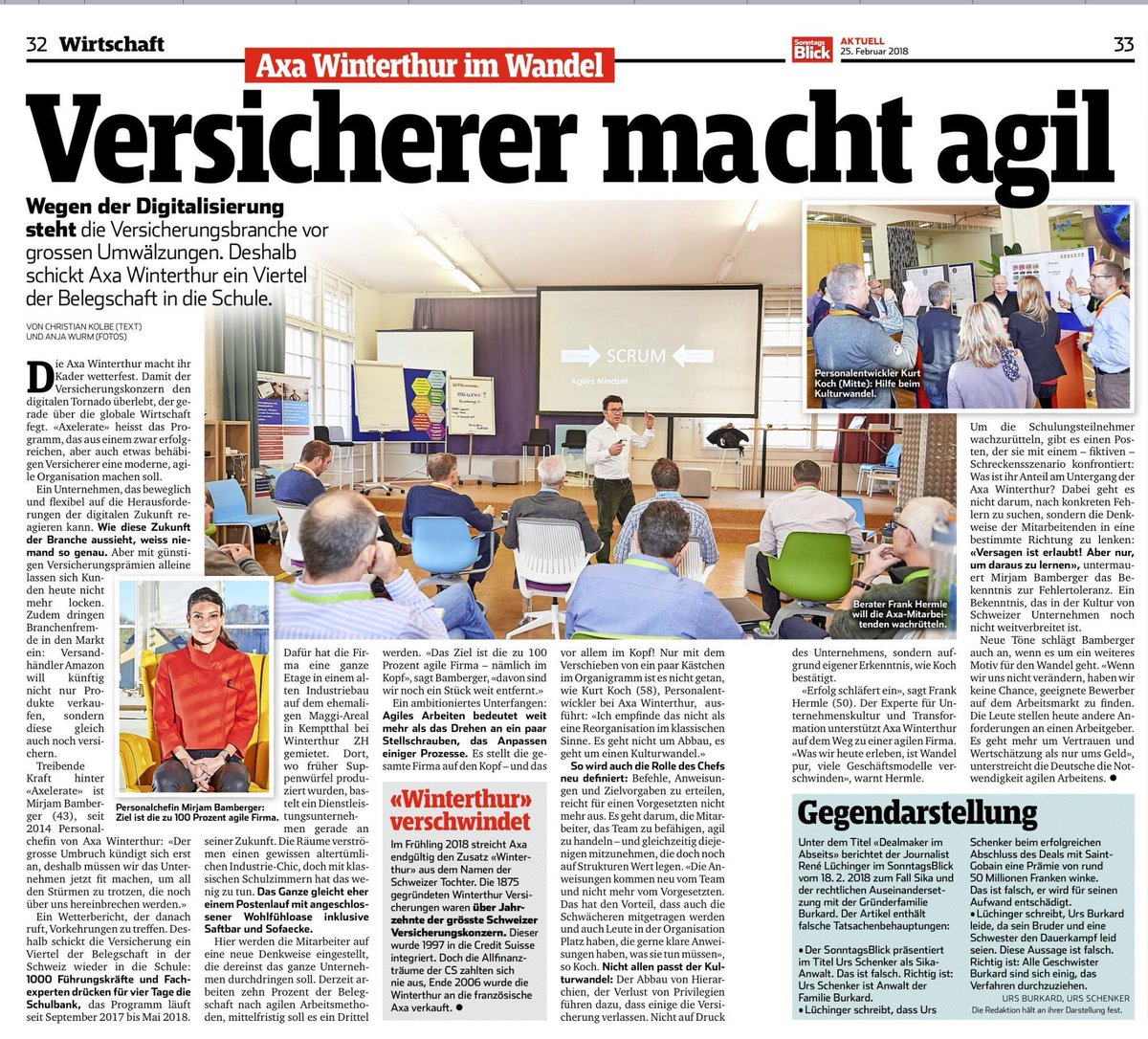 Kultur-Transformation für die digitale Welt. Mit <a href="/HermleFrank/">Frank Hermle</a> vom <a href="/CultureInst/">Culture Institute</a> bei @AXA_Switzerland