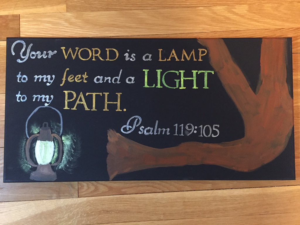 Duchess1901's tweet photo. #path #light #lamp #Bible https://t.co/7y0Rpb4tm8