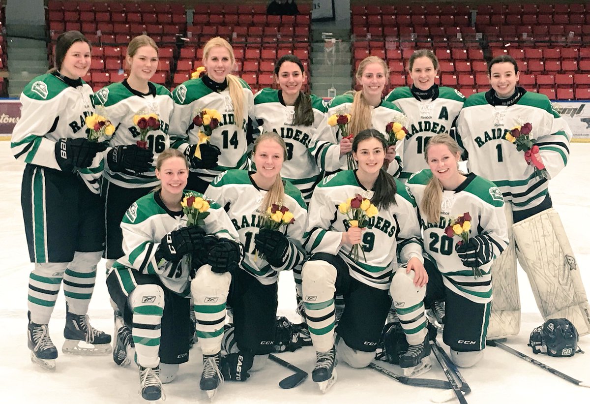 calgaryfireAAA's tweet photo. On the ice they are rivals but off the ice they are friends...and many have played together since they were little girls...all the best @RMRaidersAAA https://t.co/KLbCuDgHWI
