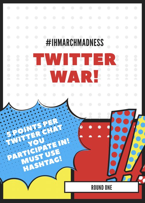 heathercalvert's tweet photo. March Madness PD challenge starts tomorrow!
Follow our journey at #IHMarchMadness and to see how we #gamifyPD! #principalsinaction #LEADlap #EduGladiators #bendinged https://t.co/BOZ6YqioFT