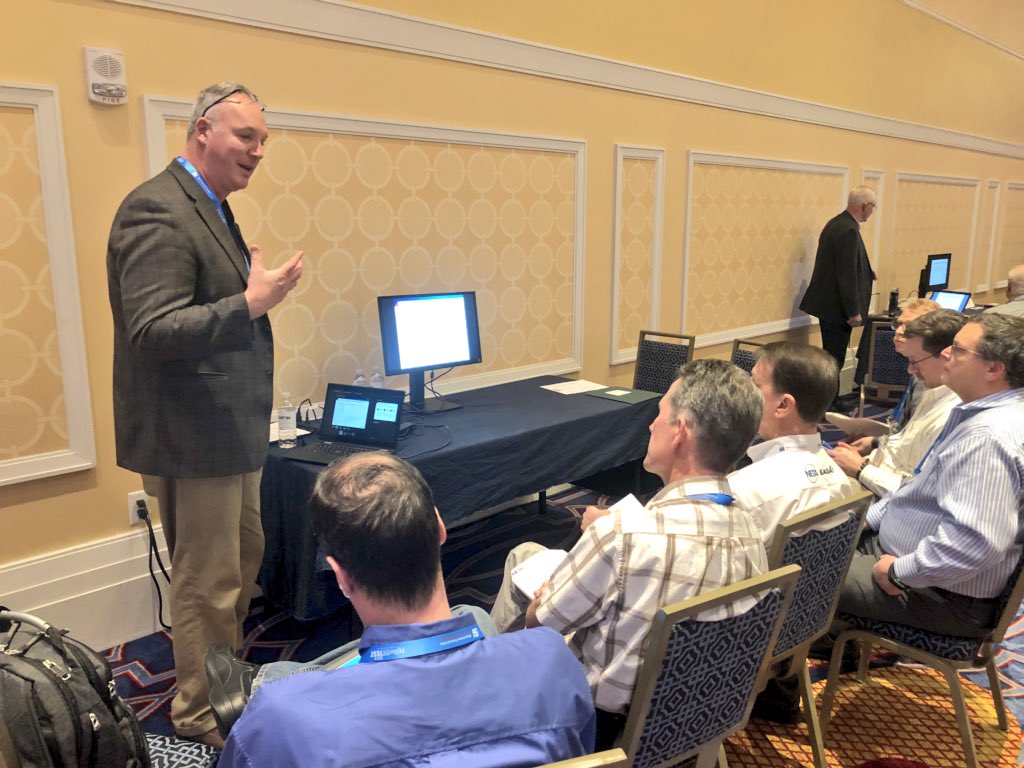 JackiePeer's tweet image. Kicking off the week at the NETA PowerTest Corporate Alliance Partner Meeting and rountables. OMICRON #NETAPowerTest #NETAPowertest2018  #powertest2018