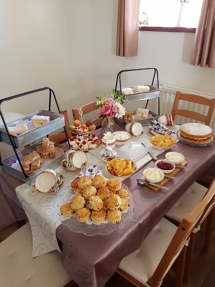 Sandycarrfarm's tweet photo. Fantastic day with my daughter doing an spa afternoon with afternoon tea @sandycarrfarmcottage  Our guests thoroughly enjoyed it and said the food was amazing.... https://t.co/BMMY80bNcm