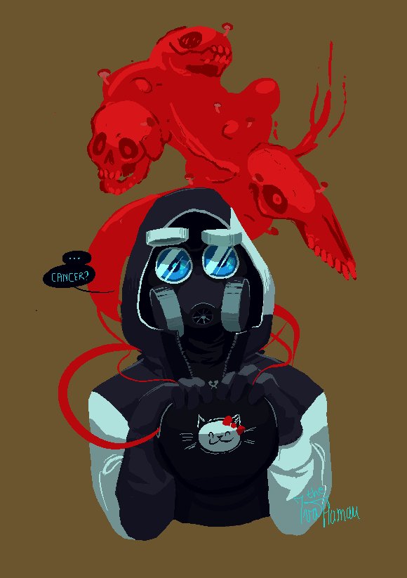 IvaHuman's tweet photo. Mr #CharlesSnippy and his friend #Biomatrix117 aka cancer from my absolute favourite comic series #RomanticallyApocalyptic . If ya like sci fi, fantasy and funyfun adventures then check it out (it's awesuum😩) https://t.co/YoJGjHvYjL https://t.co/v7Wdx1PW7A