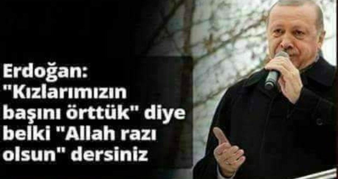 Eee kızların başını 

örttünüz de,

Çocukların ;

donunu çıkartınız..