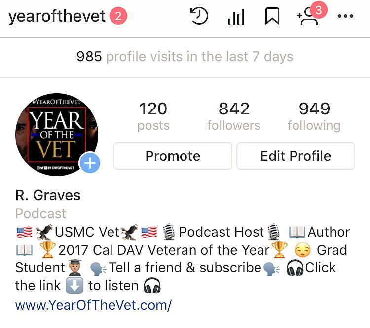YearOfTheVet's tweet photo. That’s right... #YearOfTheVet is on #Instagram too!
#followme on the Gram!

#USMCvet #podcast #Podcasts #military #veteran #militarypodcast #veteranpodcast #heroes #followback #RaulDrinksHisOwnPee https://t.co/2pYqvBvP6p