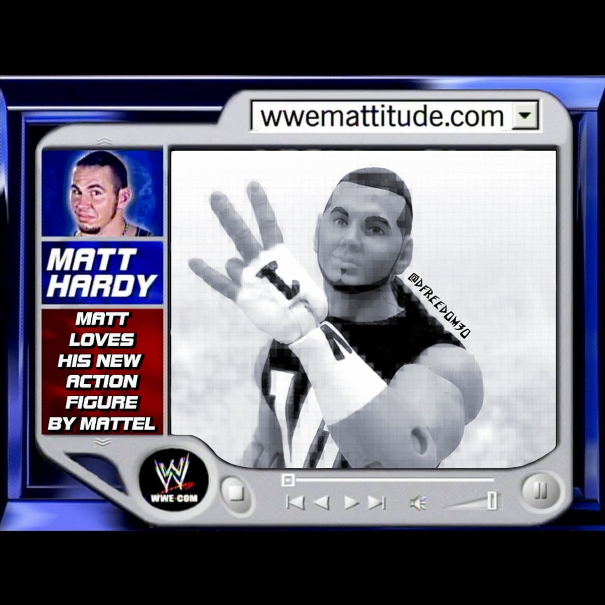 I had to.
<a href="/actionfigattack/">Steve Ozer</a> @BillMiekina <a href="/MATTHARDYBRAND/">MATT HARDY</a>