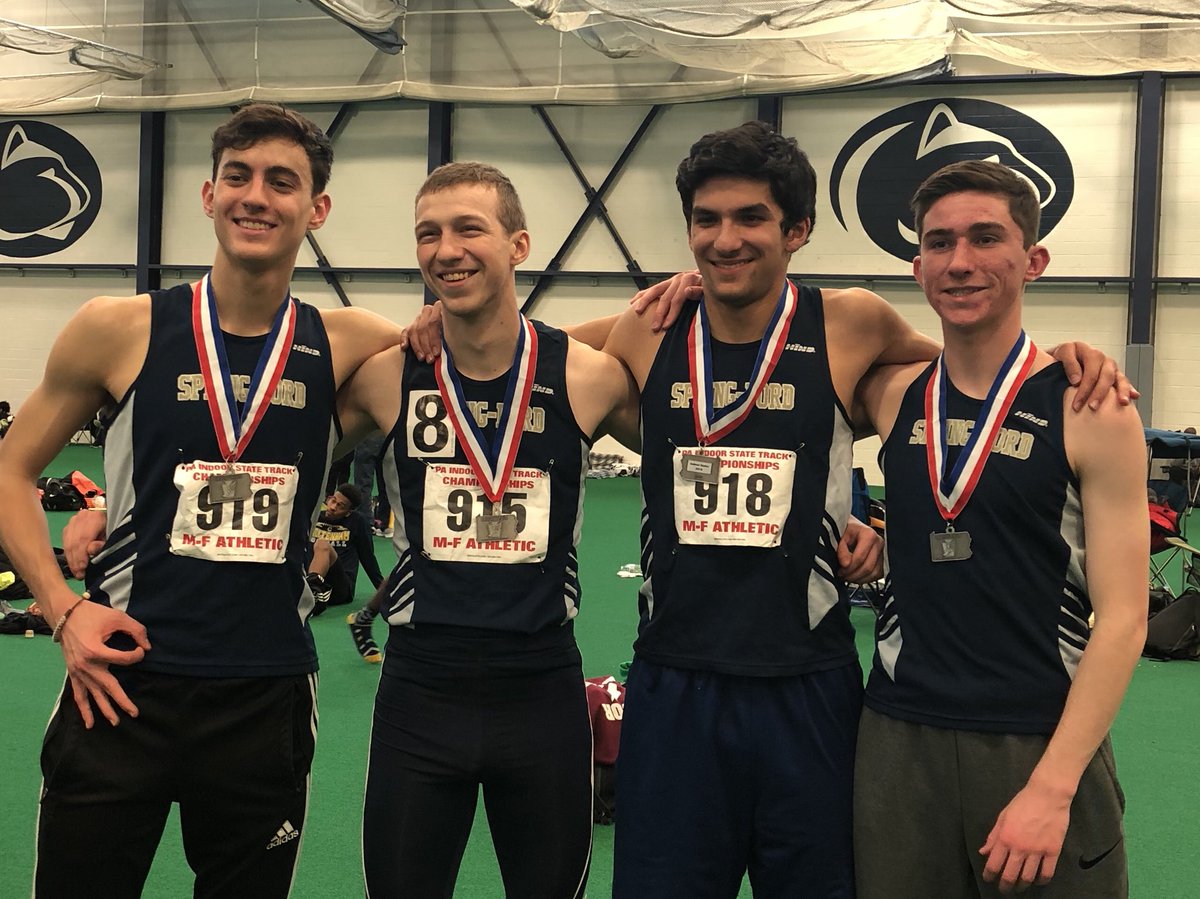 SFdistance's tweet photo. Congrats to the boys DMR (Zach Smith, Stephen Chapman, Milan Sharma, and Jake McKenna) on their runner up finish at the State meet! 10:23.11 - new school record!! https://t.co/oeXxzjWqDj