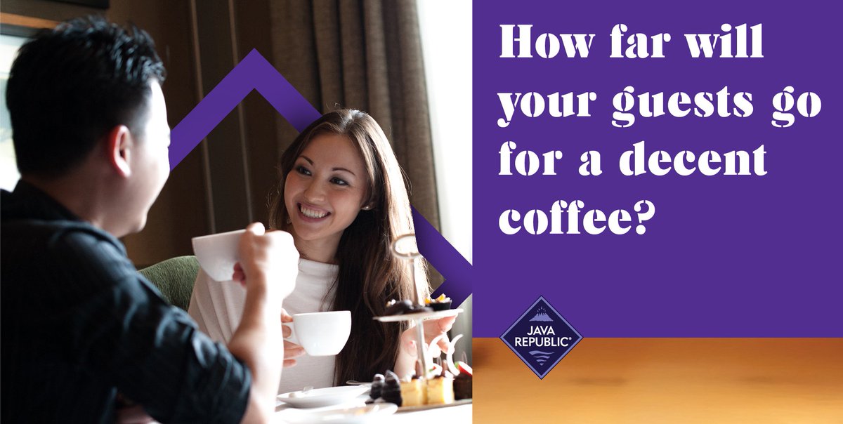 JavaRepublic's tweet photo. If your guests have to leave your hotel to get a great cup of coffee or tea, you’re paying for it in lost revenue &amp; opportunity. Come and meet us at the IHF Conference on Monday 26th &amp; Tuesday 27th February to talk about your challenges and pressures. https://t.co/M0DWymToFI https://t.co/DCVg2U8v0I