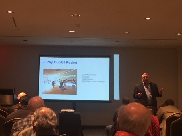 OutcomesOne's tweet photo. @MIPharmacists @PrescribeWell - its a full house for #BruceKneeland today #MPAace helping #CommPharmacy go #BeyondTheFill https://t.co/MD0IvLrp5B