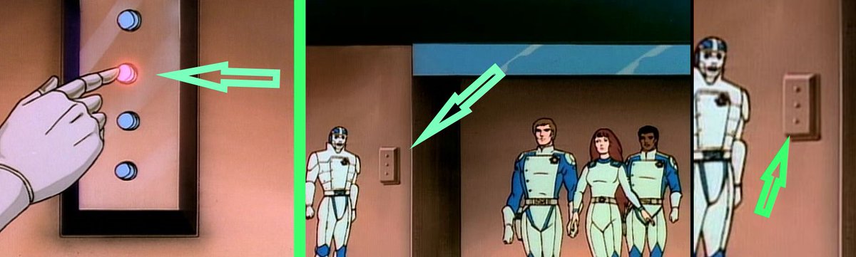 betamountain's tweet photo. I found the trick panel in #mindnet @RD_Blade - activating the 2nd button will release the prisoners AND make the 1st button disappear! #galaxyrangers https://t.co/JThgTzOpNW