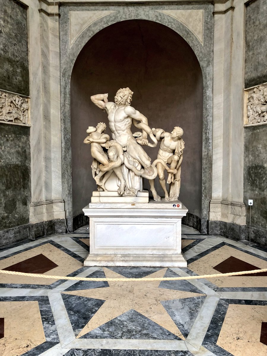 HUFlorence's tweet photo. 3/4 We spent our third day in Rome at the Vatican Museums! https://t.co/6XRirdAeof