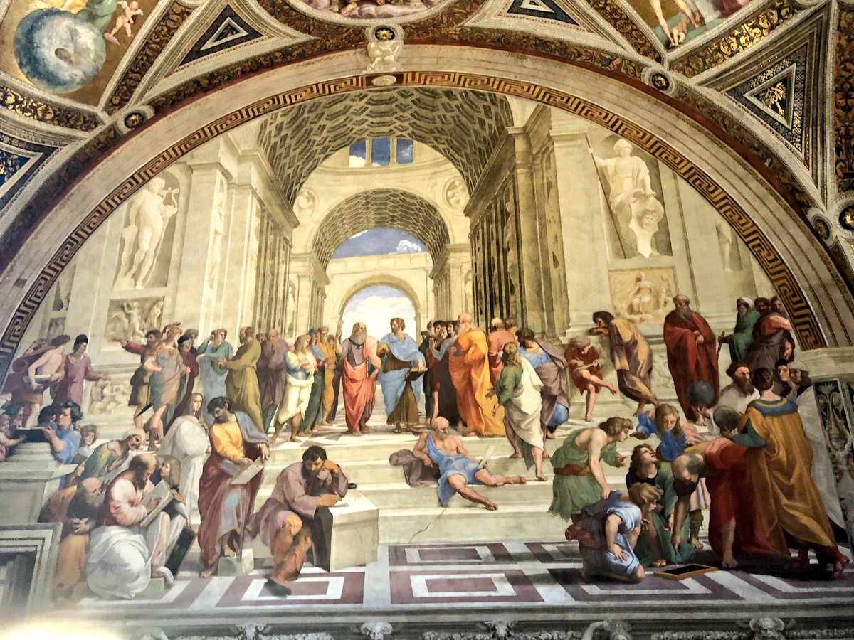 HUFlorence's tweet photo. 3/4 We spent our third day in Rome at the Vatican Museums! https://t.co/6XRirdAeof
