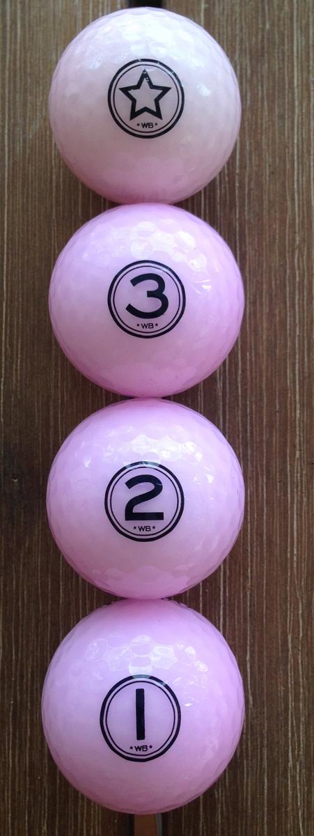 Its interesting how images can be so different online or in shops to on course when dealing with coloured golf ball finishes , these are all the same ball the lighter brighter version is closer to the reality #byWJB <a href="/VisionGolfBall/">Vision Golf Ball</a>